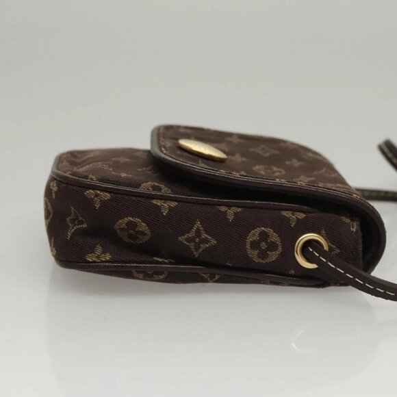 Share LOUIS VUITTON Monogram Mini Pochette Cancun Pouch Brown - Picture 3 of 16
